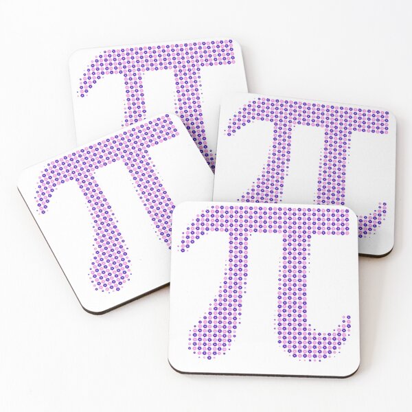 Item preview, Floral Pi Symbol designed and sold by ScienceNStuff.