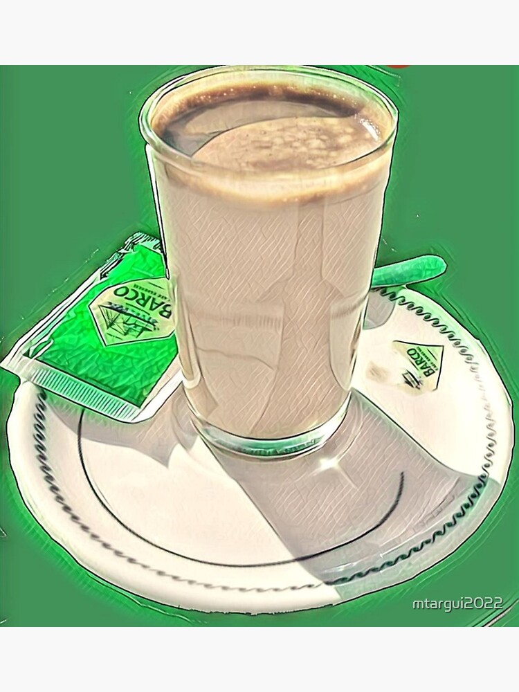 "cafe con leche" Poster for Sale by mtargui2022 | Redbubble