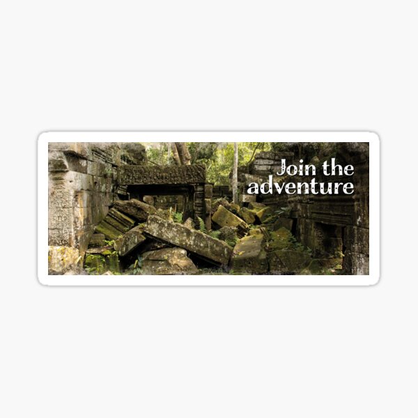 Join the adventure Sticker