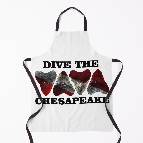 Item preview, Dive the Chesapeake Megalodon Sharks Teeth  designed and sold by baybranded.