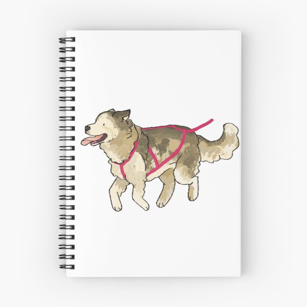 Item preview, husky sled dog designed and sold by ellielouised.