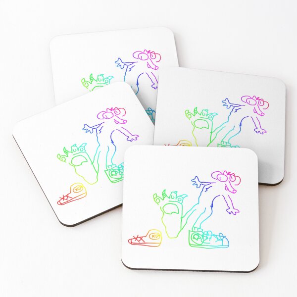 Item preview, this colourful rodent is admiring its delectable foot designed and sold by porcelainstain.