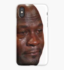Crying Jordan iPhone Case
