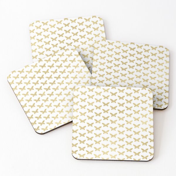 Item preview, Gold butterfly pattern designed and sold by SJAPhoto.