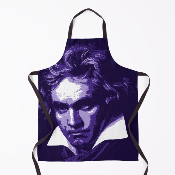 Item preview, Ludwig van Beethoven Purple Portrait designed and sold by zavadadesigns.