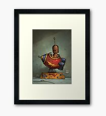 To Boldly Go Framed Print