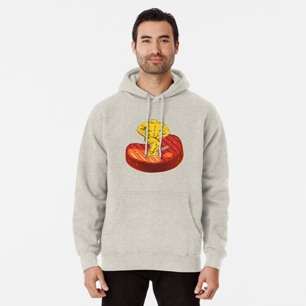 steak hoodie