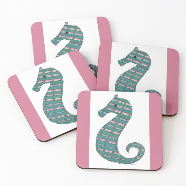 Item preview, Teal Seahorse designed and sold by ErinBrieArt.