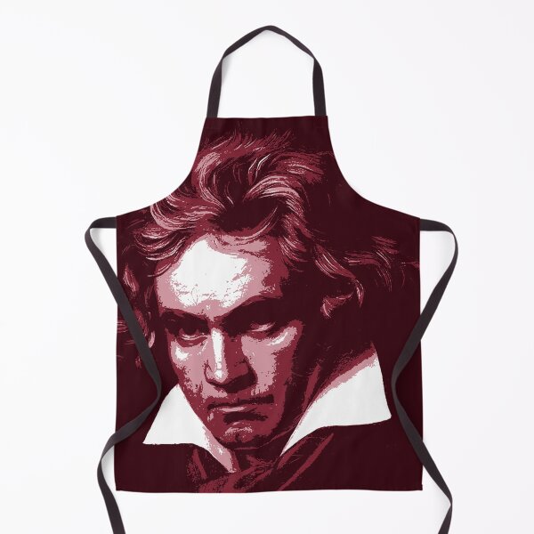 Item preview, Ludwig van Beethoven Red Portrait designed and sold by zavadadesigns.