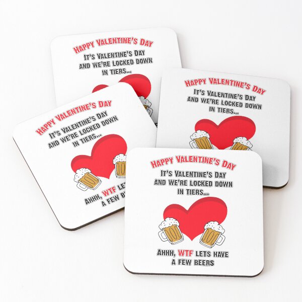 Item preview, Valentines Day In Lockdown Quarantine Cute Funny Design designed and sold by Status71.
