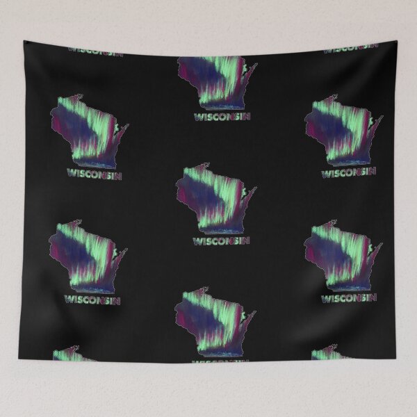 Item preview, Wisconsin - Luces del norte designed and sold by gracefullizard.