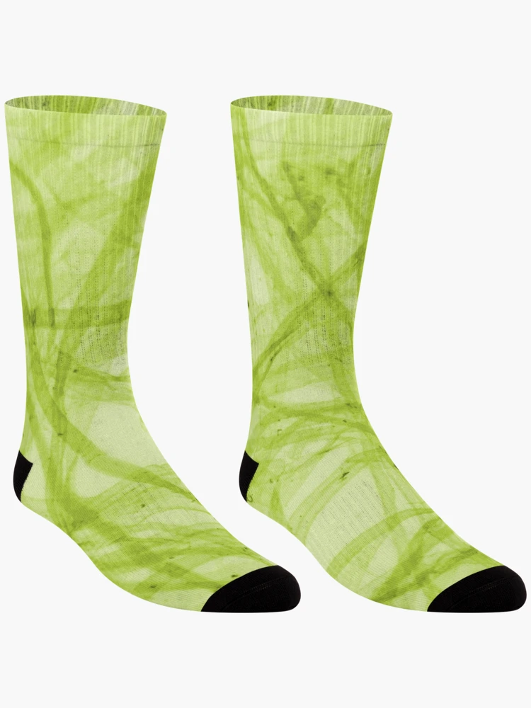 Thumbnail 3 of 5, Socks, Green Fiber designed and sold by Ragulee.