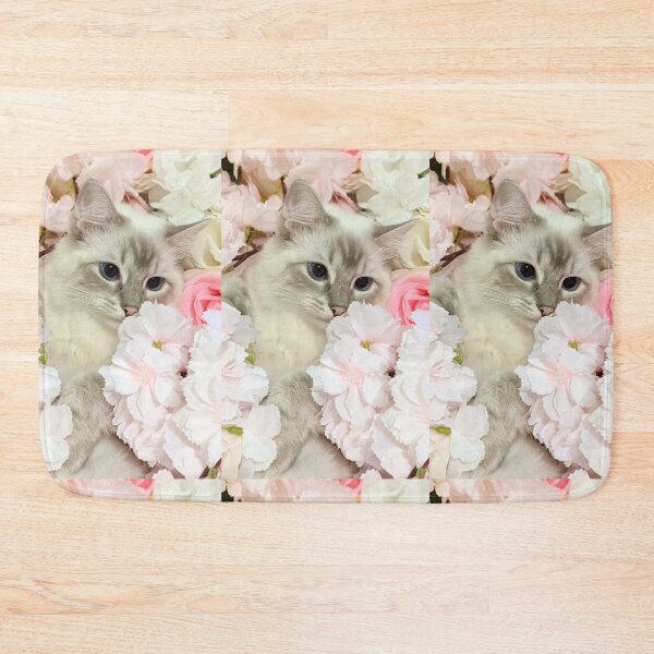 Item preview, Ragdoll queen saoirseragdoll in cherry blossoms designed and sold by Fluffycat2020.