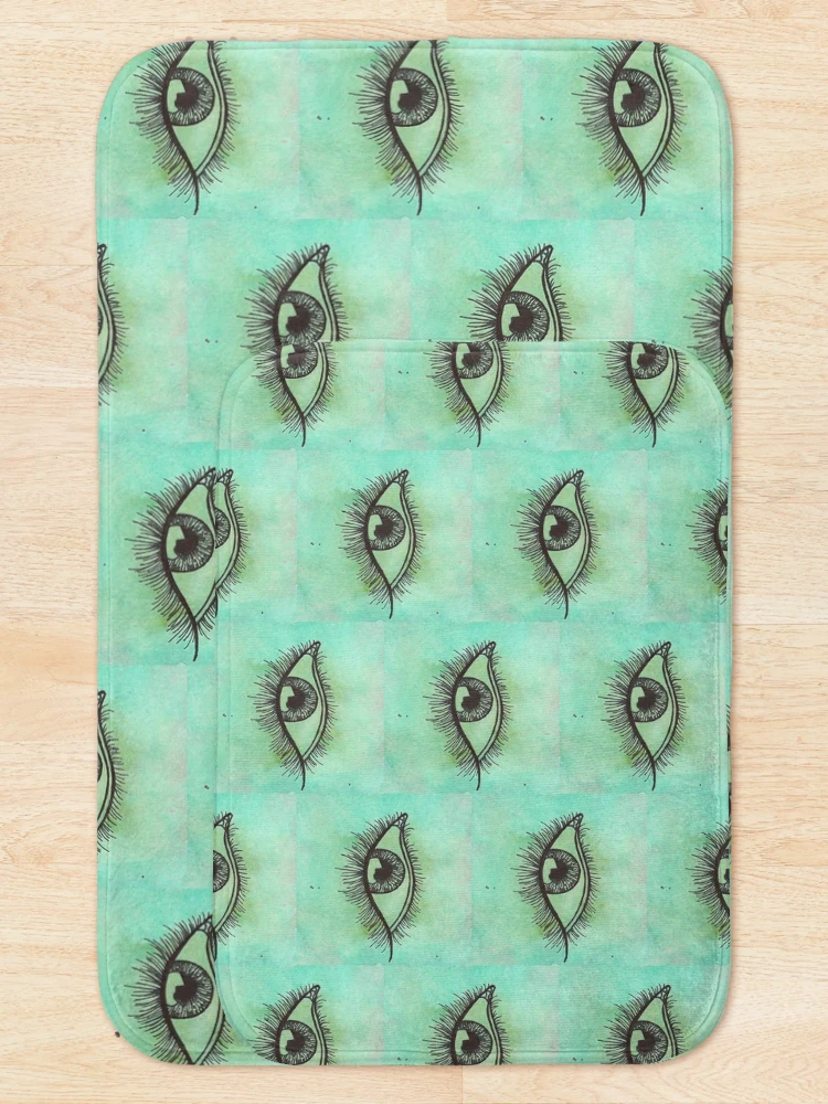 Thumbnail 5 of 6, Bath Mat, Eye Kin designed and sold by MIRPANDA WORKS.
