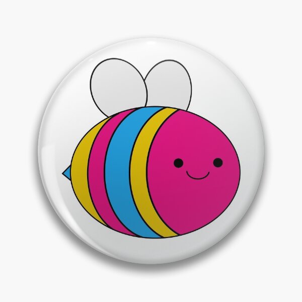 Item preview, Happy Bee Pansexual Pride designed and sold by failephant-art.