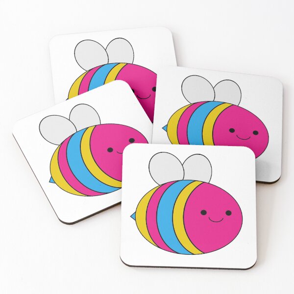 Item preview, Happy Bee Pansexual Pride designed and sold by failephant-art.