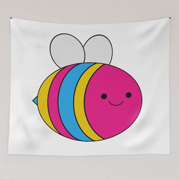 Item preview, Happy Bee Pansexual Pride designed and sold by failephant-art.