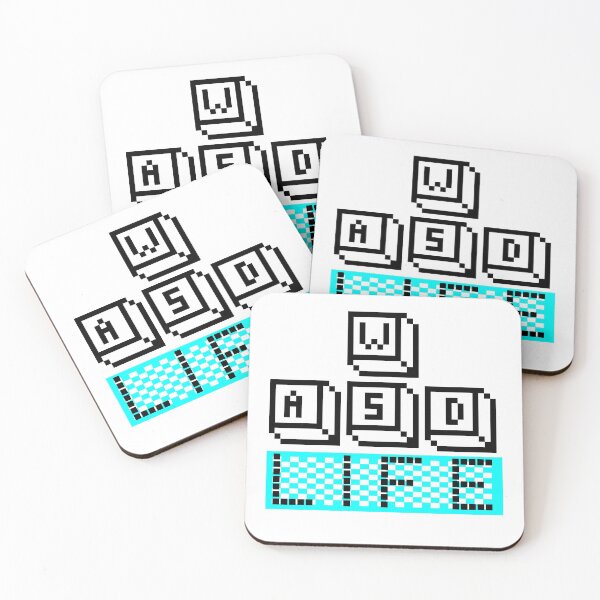 Item preview, WASD LIFE Artwork designed and sold by OrrathDZ.