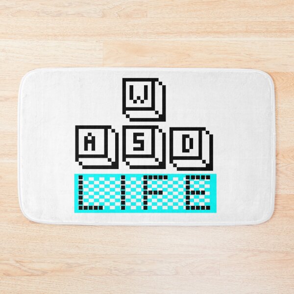 Item preview, WASD LIFE Artwork designed and sold by OrrathDZ.
