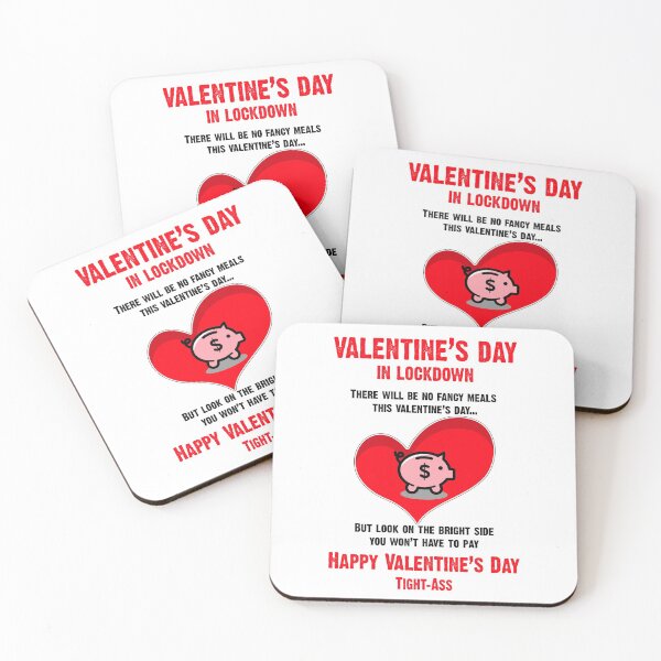 Item preview, Valentines Day In Lockdown Quarantine Cute Funny Design designed and sold by Status71.