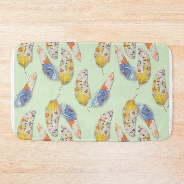 Item preview, Painted feathers pattern designed and sold by lalylaura.