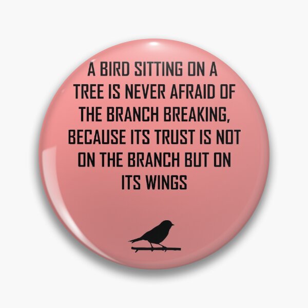 Item preview, bird's trust designed and sold by Existential Comics.