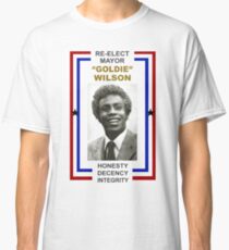 Re-elect Mayor Goldie Wilson T Shirt Classic T-Shirt