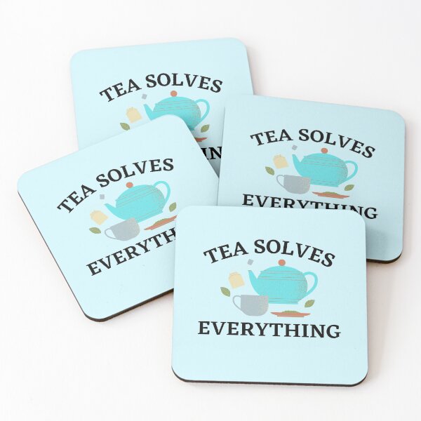 Item preview, Tea Solves Everything  designed and sold by Sansmalice.