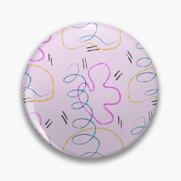 Item preview, Pink Minimalist Line Art Colorful Shapes designed and sold by SamMadeGoodies.