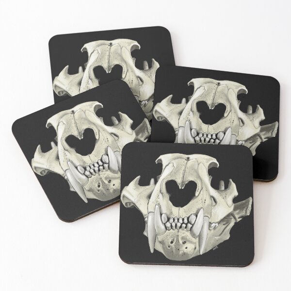 Item preview, Tiger Skull Still Life designed and sold by MelHillery.