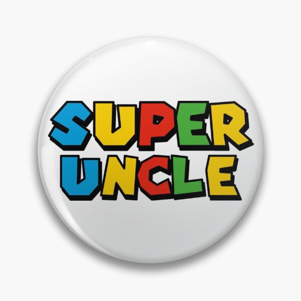 Item preview, Super Uncle Videogame Nerd Style designed and sold by stickertopic.