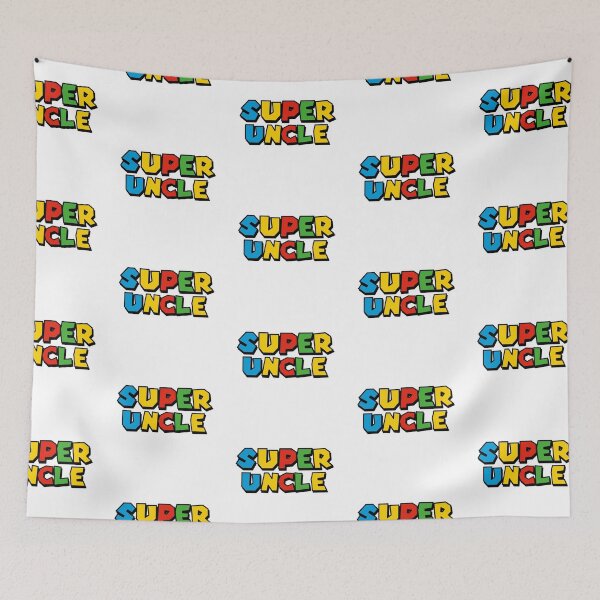 Item preview, Super Uncle Videogame Nerd Style designed and sold by stickertopic.