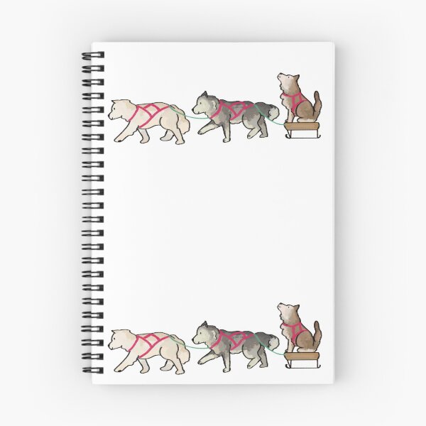 Item preview, husky sled team designed and sold by ellielouised.