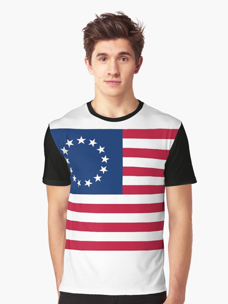Betsy Ross flag" T-shirt for Sale by jaspermcclellan Redbubble | betsy graphic t-shirts - ross graphic - betsy ross t-shirts