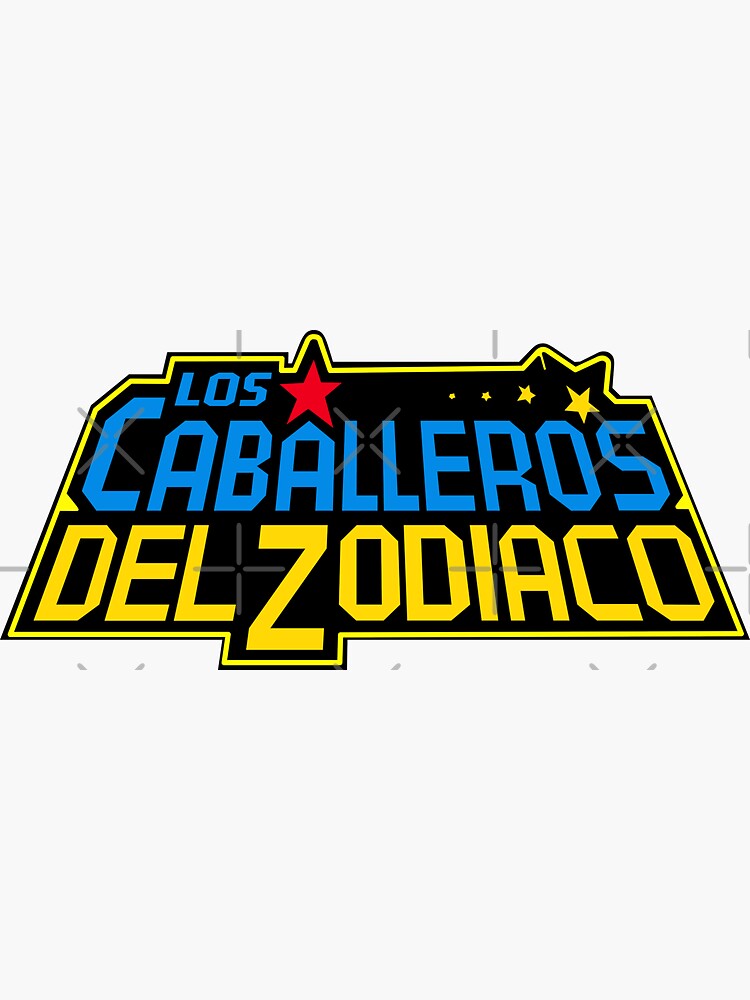 Pegatina «Los Caballeros del Zodiaco/ Saint Seiya Spanish