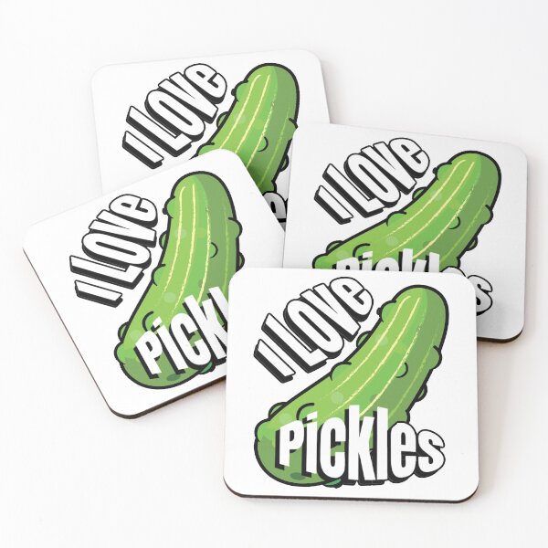 Item preview, I Love Pickles designed and sold by TheButtonCrew.