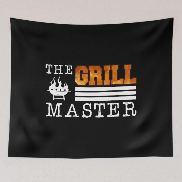 Item preview, The Grill Master BBQ Barbecue Grillfather Grilling Sausage Pork Meat Beef Charcoal Grill Smoke Smoking Barbecue designed and sold by shirti.