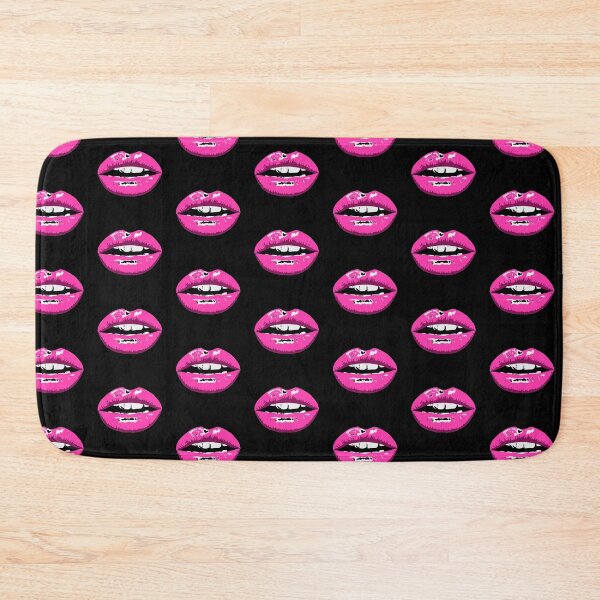 Item preview, Pink juicy women's lips Interior designed and sold by Kristellabeauty.