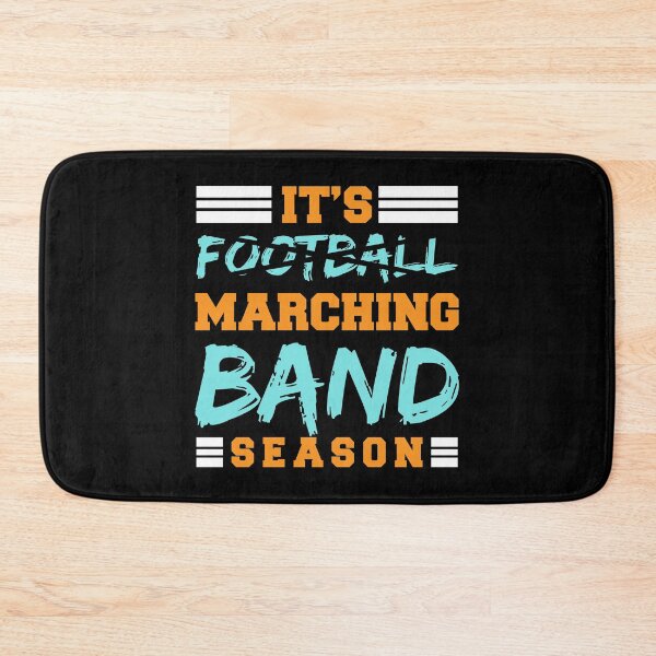 Item preview, It's Football Marching Band Season Musical Instrument Sports Quarterback Field Sports Game Athlete Player Guard Tee designed and sold by shirti.