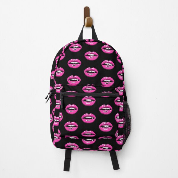 Item preview, Pink juicy women's lips bags designed and sold by Kristellabeauty.