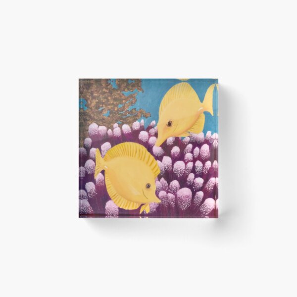 Item preview, Yellow Tangs and Reef designed and sold by DianeAWilkins.