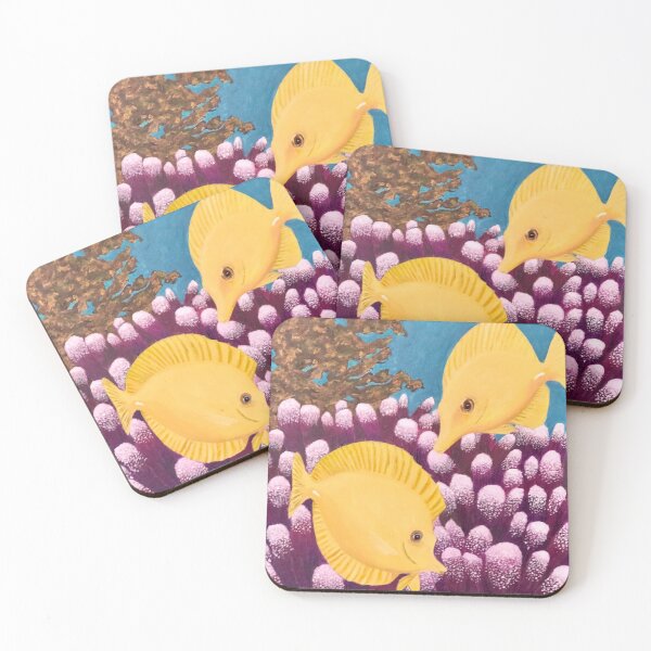 Item preview, Yellow Tangs and Reef designed and sold by DianeAWilkins.