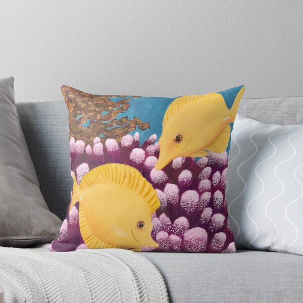 Item preview, Yellow Tangs and Reef designed and sold by DianeAWilkins.