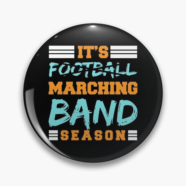 Item preview, It's Football Marching Band Season Musical Instrument Sports Quarterback Field Sports Game Athlete Player Guard Tee designed and sold by shirti.