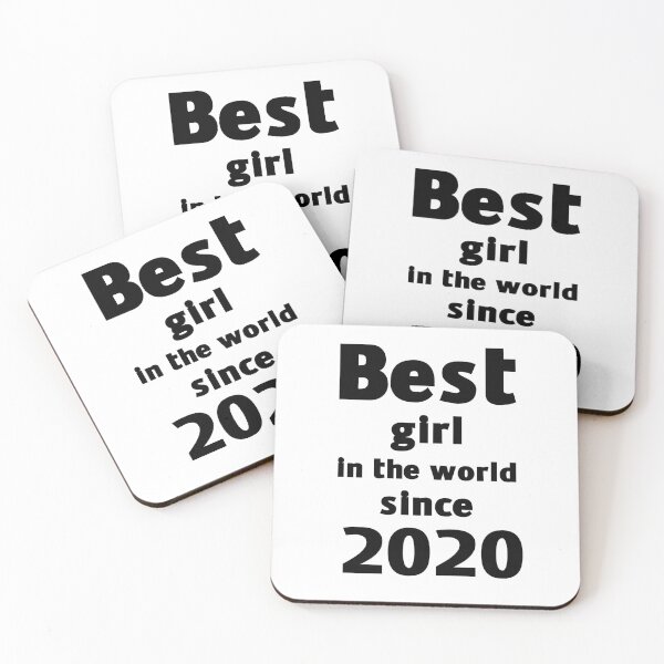 Item preview, Best girl in the world since 2020 designed and sold by wasserberg.
