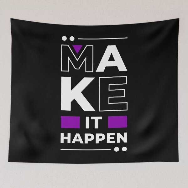 Item preview, Make It Happen Quotes  designed and sold by Barbaroot.