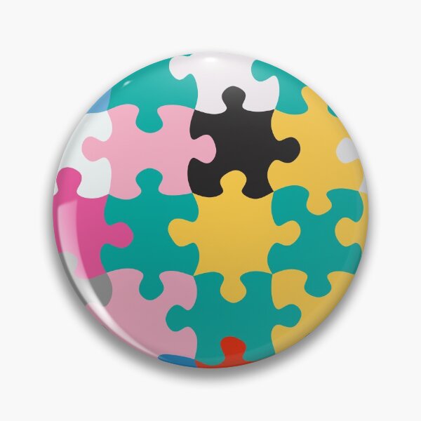 Item preview, Pastel puzzle pieces designed and sold by lalylaura.