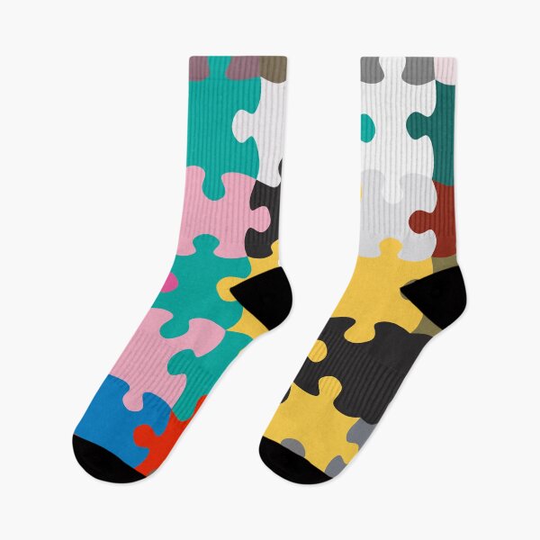 Item preview, Pastel puzzle pieces designed and sold by lalylaura.