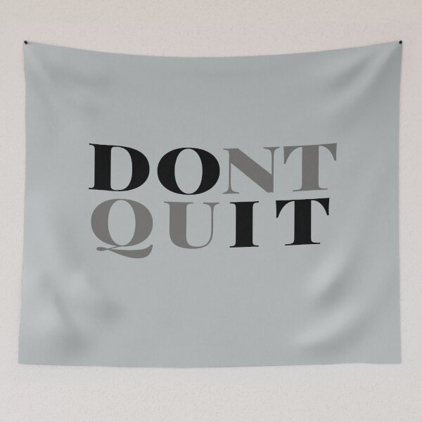 Item preview, Dont Quit designed and sold by Inspiretouplift.