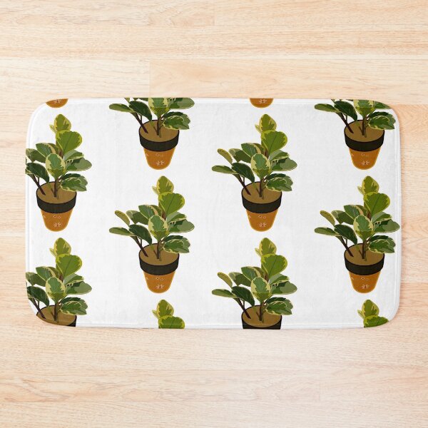 Item preview, Rubber Plant (peperomia obtusifolia) designed and sold by Andie Janik.